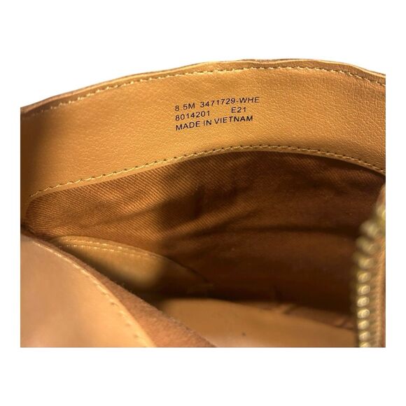 Frye Jennifer Leather Ankle Booties Women’s Size 8.5M Cognac Tan EUC - Picture 6 of 9